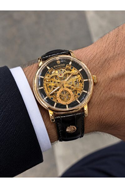 Raymond Skeleton Model Automatic Men's Wristwatch