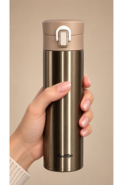 Tantitoni Bronz Paslanmaz Çelik Termos 300ml