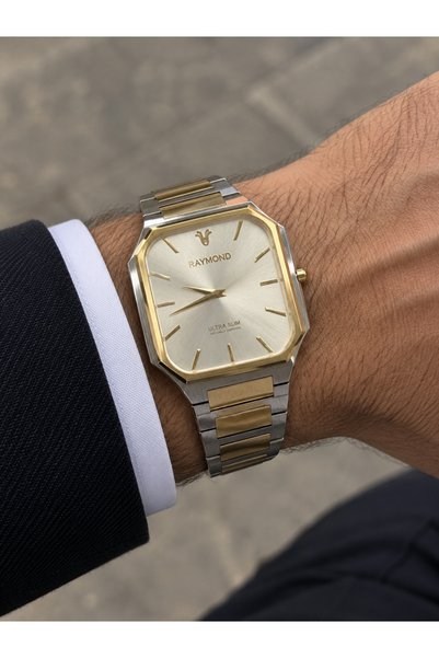 Raymond Ulta Slim Steel Men's Wristwatch