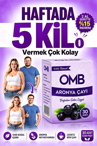 OMB Yüksek etkili yağ-yakici zayıflamak özel Aronya çay Detox Kilo vermeye ya...