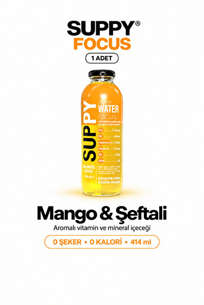 Vitamin Water Focus 414 ml