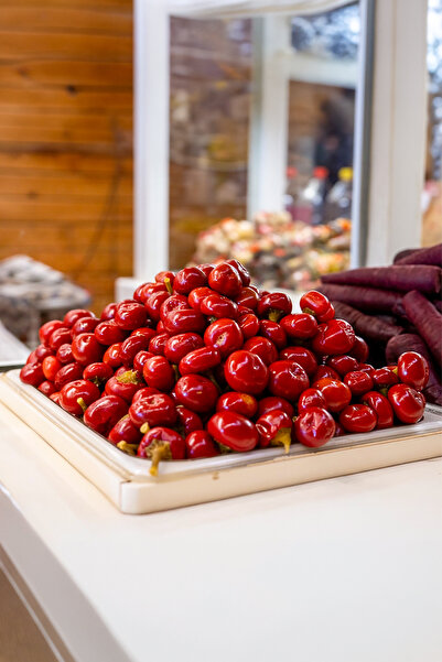 Tarihi Kemerburgaz Turşucusu Kiraz Biberi Turşusu 1 Kg