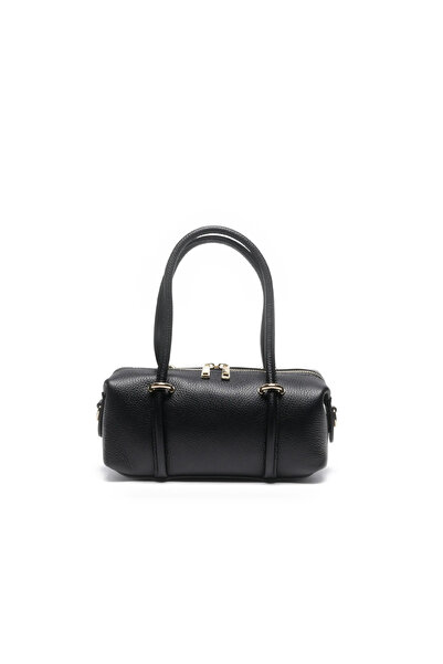 Poseta Domnitei Josephine Bag from Leather - Black