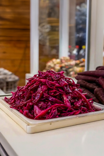 Tarihi Kemerburgaz Turşucusu Kırmızı Lahana Turşusu 1 Kg