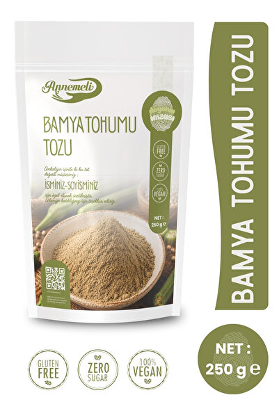 Annemeli 250 gr Toz Bamya Tohumu Taze Çekilmektedir