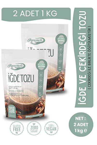 Annemeli 2. Kg Iğde Ve Çekirdeği Tozu ( Iğde Unu) % 100 Doğal Günlük Taze Öğü...