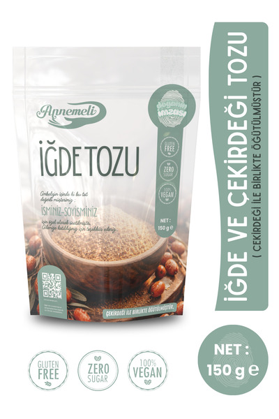 Annemeli 150 gr Iğde Ve Çekirdeği Tozu ( Iğde Unu) % 100 Doğal Günlük Taze Öğ...