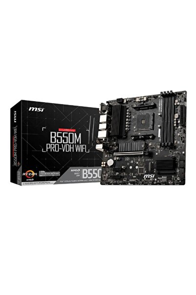 MSI Μητρική πλακέτα B550M PRO-VDH WIFI, υποδοχή AM4