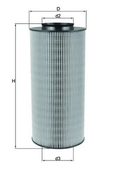 KNECHT Въздушен филтър LX 918