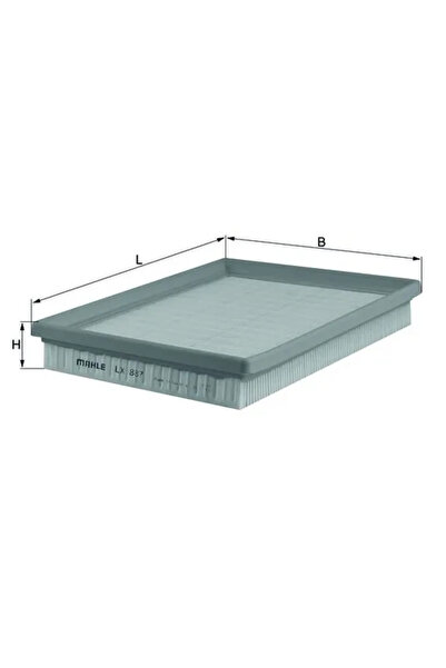 KNECHT Air filter LX 887