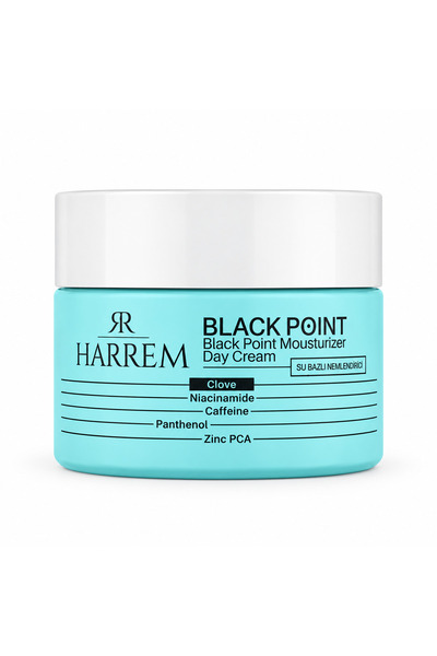 Harrem Akneli & Yağlı Karma Ciltler Için Günlük Bakım Kremi Black P.int 50 ml
