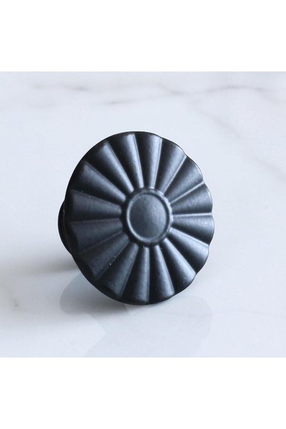 NZB Black Button Matte - Handle Furniture, Kitchen Cabinet, Drawer, Door Handle and Metal Handle