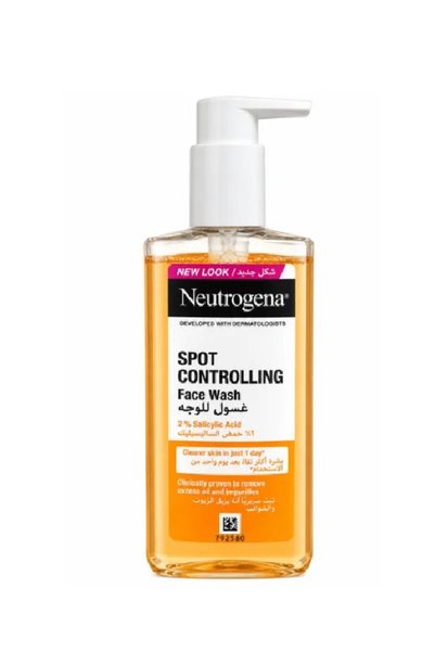 Neutrogena غسول يومي خالي من الزيوت من فيزيبلي كلير (CLEAR &PROTECT) 200 مل