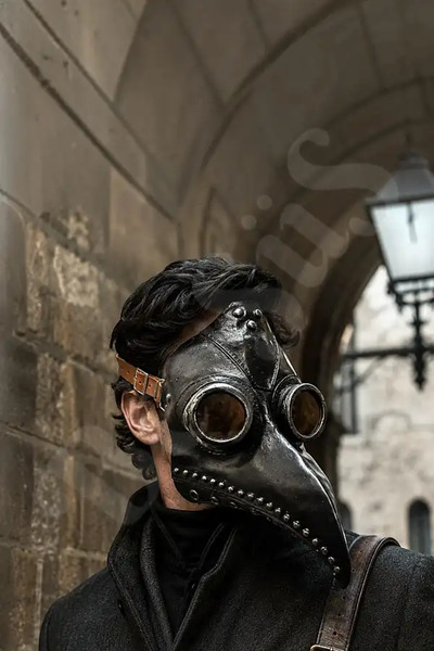 BeySüS Cadılar Bayramı Veba Maske