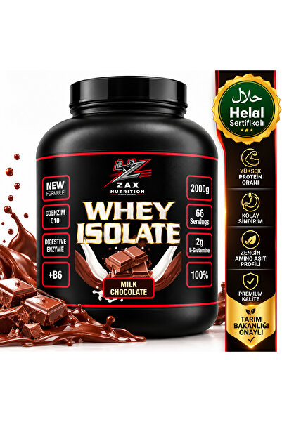 zax nutrition WHEY ISOLATE-MİLK CHOCOLATE 2000 GR