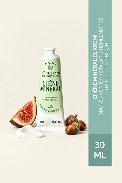 L'Occitane Chêne Minéral El Kremi, Odunsu ve Misk Notaları, 30 ml