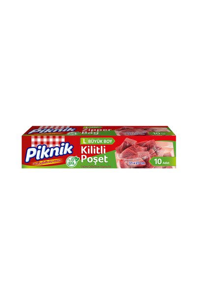 Piknik Ziplock Bag Large 31 x 23 cm 10 pcs