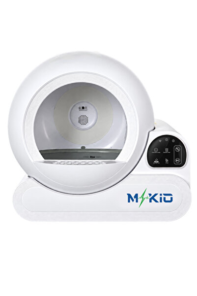 Akıllı kedi tuvaleti- Otomatik - Uygulama ile Kontrol Edilebilir - Wifi ve Bluetooth Kontrollü, Radar ve Ir Güvenlik Sensörlü, Koku Giderici Karbon Filtreli