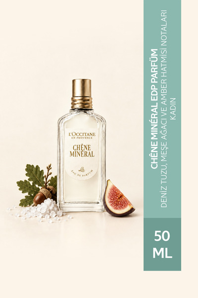 L'Occitane Chêne Minéral Parfüm, EDP, Kadın, Odunsu ve Misk Notaları, 50 ml