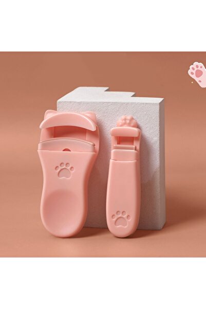 choice2 PINK Eyelash Clip Cat Claw Eyelash Clip 1 Set Of Portable Cute Eyelas...
