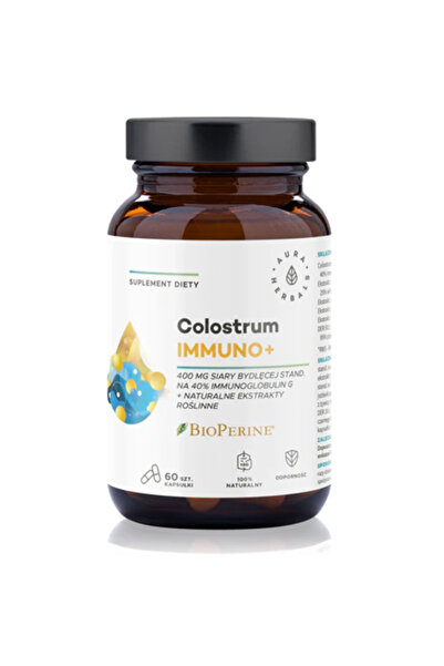 Aura Herbals Colostru 700mg + Bioperine 90 capsule.