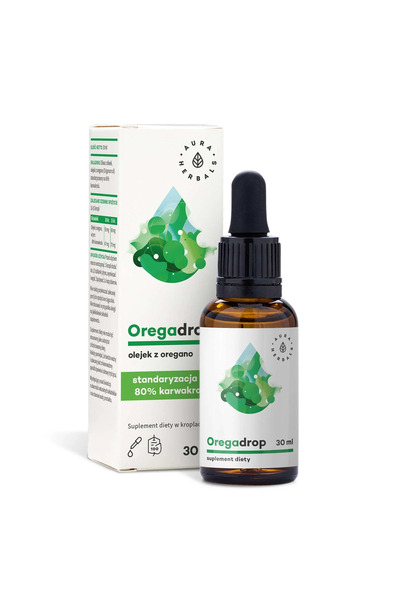 Aura Herbals Oregadrop – Picături de ulei de oregano cu Carvacrol | 30 ml