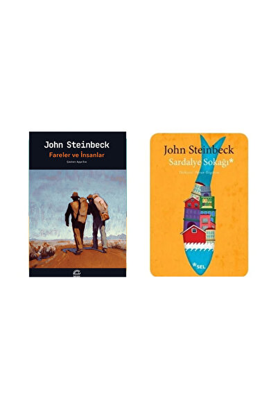 Sel Yayıncılık John Steinbeck - Fareler Ve Insanlar Ve Sardalye Sokağı (2 Kitap)