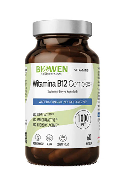 Biowen Complex de Vitamina B12+ 60 Capsule