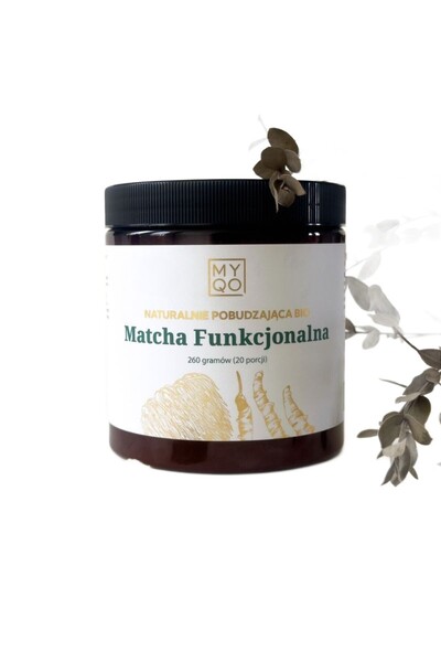 unbranded Myqo Bio Matcha Funcțională Stimulantă Natural 260 g