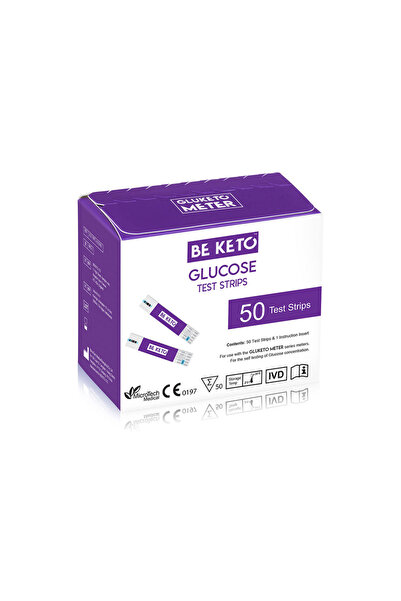 NO BRAND Benzi de testare Beketo Glucoză Gluketo Meter 50 bucăți