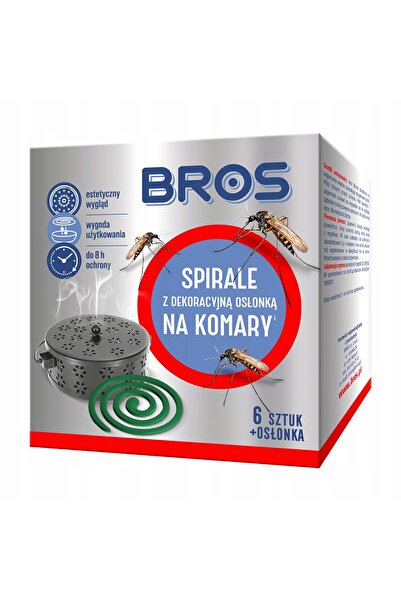 bros Spirale Z Plase decorative anti-țânțari 6 bucăți