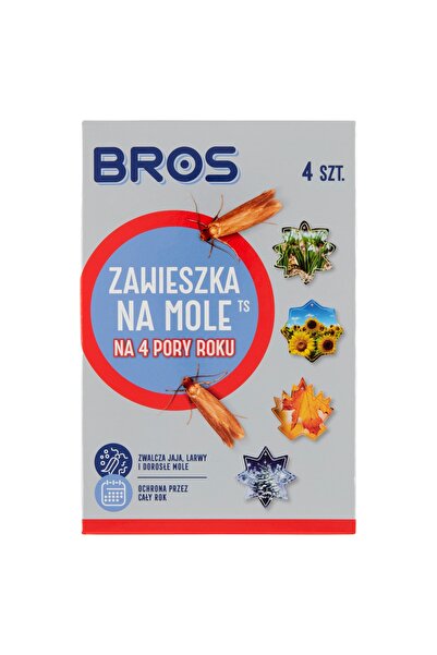 bros Etichete anti-molii pentru haine, pentru 4 anotimpuri – Protecție pe tot...