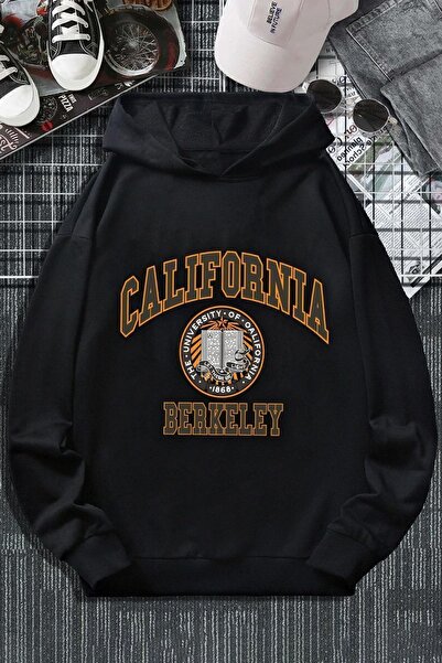 uyguntarz Unisex California Printed Sweatshirt