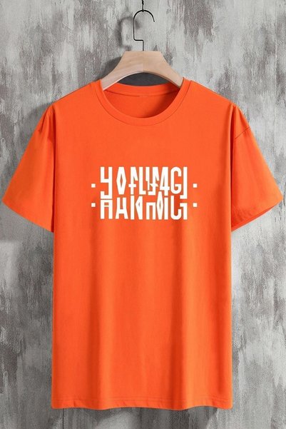 trendypassion Hanımcı Written Folded Design Tshirt