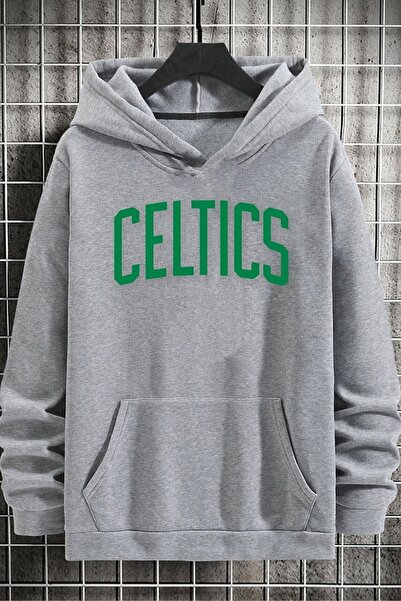 uyguntarz Unisex Celtics Printed Sweatshirt