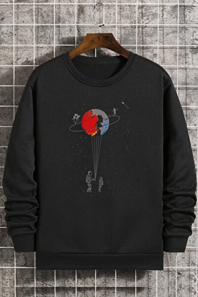 uyguntarz للجنسين الكون تحت عنوان Crewneck البلوز