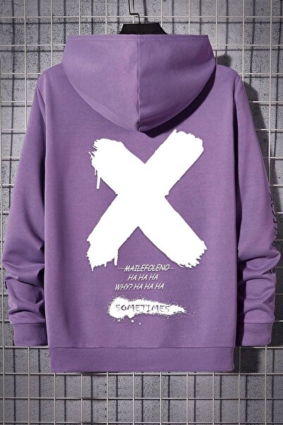 uyguntarz Unisex Sometimes X Printed Sweatshirt