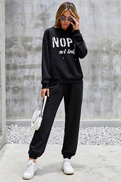 uyguntarz Σετ φόρμας Unisex Nope Printed