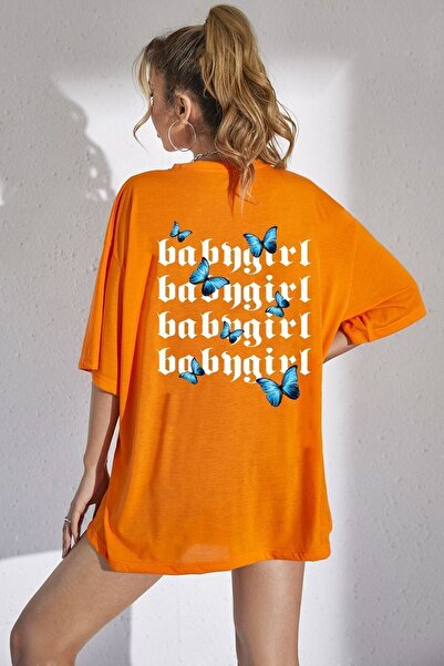 uyguntarz Unisex Babygirl Printed Design T-shirt