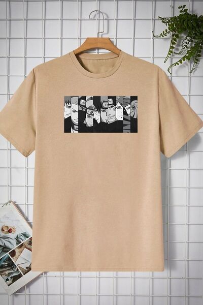 uyguntarz Unisex Naruto Printed T-shirt