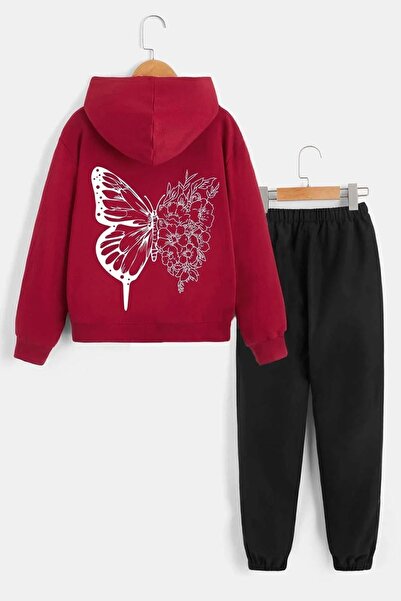 uyguntarz Çocuk Drawing Butterflies Eşofman Takımı