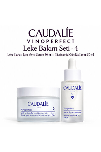 Caudalie Vinoperfect Leke Bakım Seti -4 | Gündüz KREMİ & SERUM Orijinal Boy