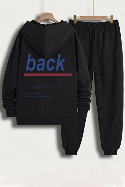 uyguntarz Unisex Back Printed Tracksuit Set