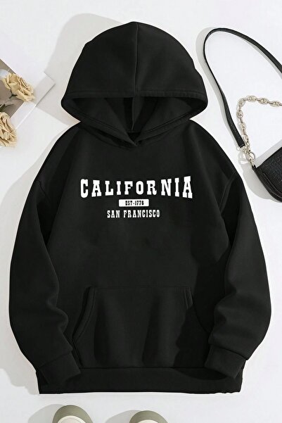 uyguntarz Unisex φούτερ με στάμπα California