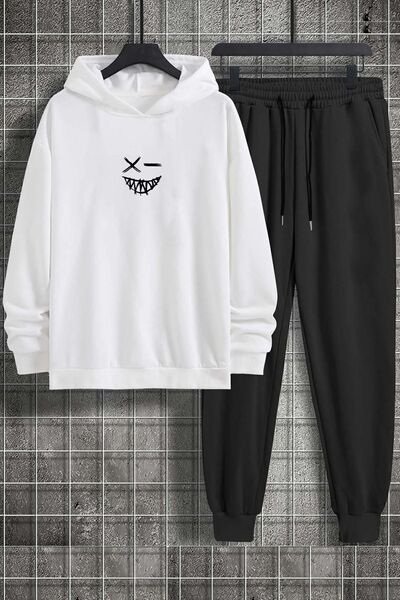 uyguntarz Unisex Cartoon Graphic Printed Tracksuit Set