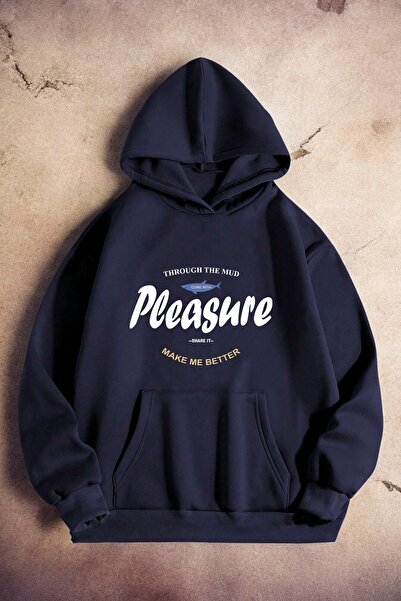 uyguntarz Pleasure Printed Oversize Sweatshirt