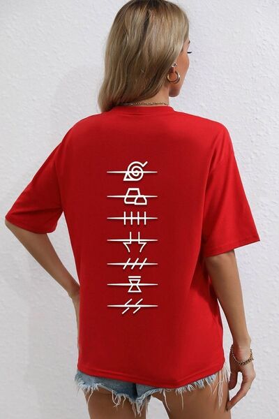 uyguntarz Unisex Ninja Akatsuki Printed T-shirt