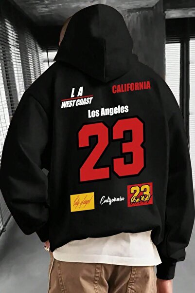 uyguntarz California 23 Printed Oversize Sweatshirt