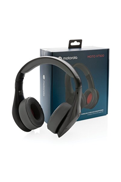Motorola Ακουστικά Moto XT500, Bluetooth, Over-Ear, Μικρόφωνο, Χρώμα Jet Black
