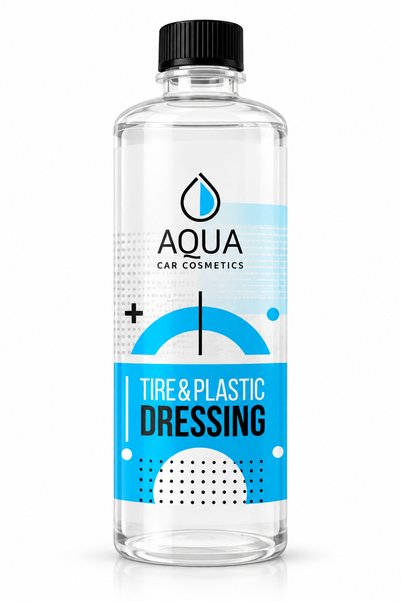 AQUA Car Cosmetics Solutie profesionala dressing anvelope si elemente din pla...